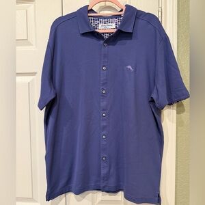 TOMMY BAHAMA Men’s Island Zone Short Sleeve Button-Up Shirt Size X-Large